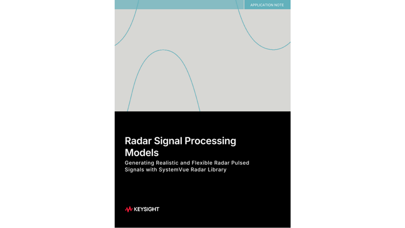 Radar Signal Processing Models